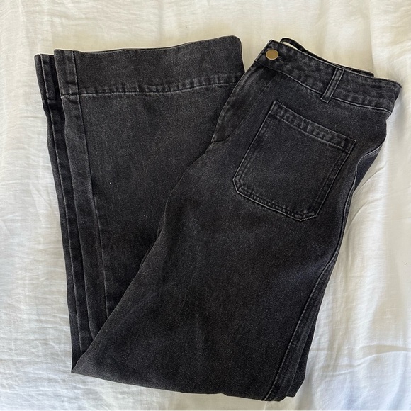 DISSH black wide leg jeans - Picture 5 of 5